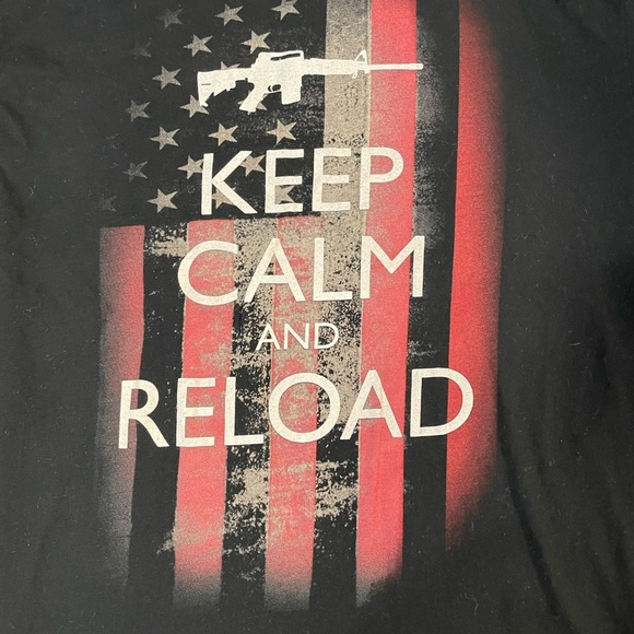 Keep Calm 2A Theme T-Shirt (large) - Picture 3 of 5